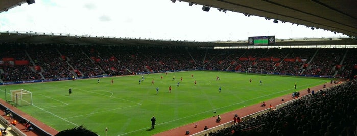 St Mary's Stadium is one of The 92 Club.