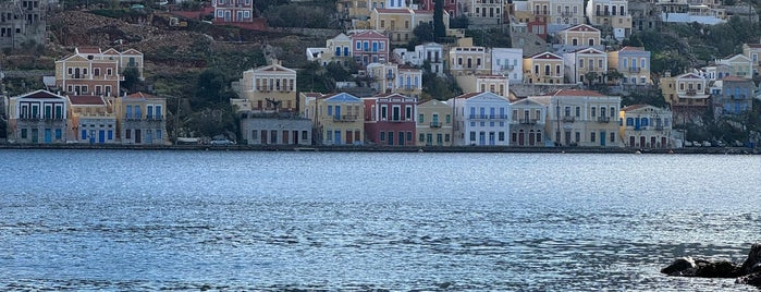 Paradise Beach is one of Symi.