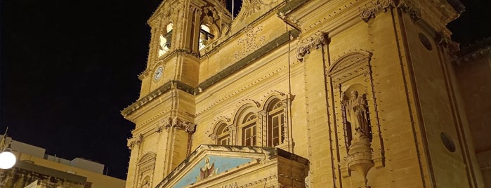 Gzira Parish Church is one of Мальта.