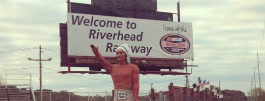 Riverhead Raceway is one of Roadside Men of the US.