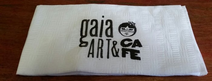 Gaia Art & Café is one of RIO - Sucos, Saladas e Comidas Naturais.