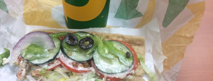 Subway is one of Favorites.