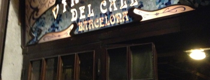 La Vinateria del Call is one of My restaurants :).