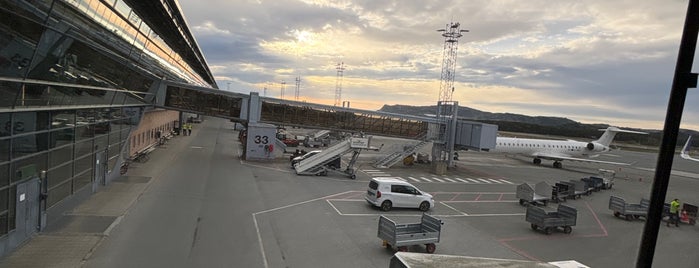 Trondheim Lufthavn (TRD) is one of Flyplasser.