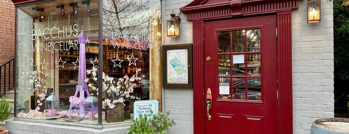 Bacchus Wine Cellar is one of DMV Wine Shops.