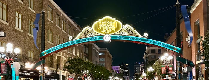 The Gaslamp Quarter is one of Whale's Vagina.