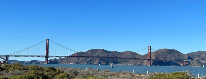 Golden Gate Promenade is one of Frisco spots.