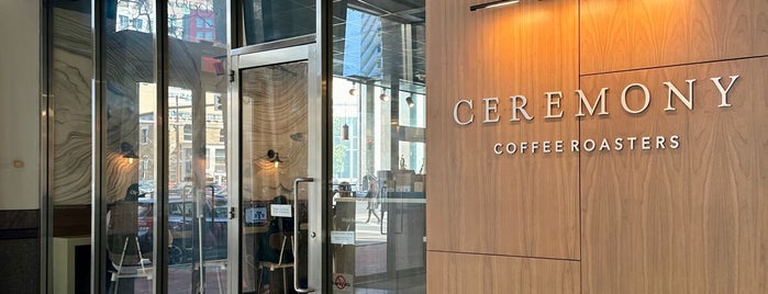 Ceremony Coffee is one of DC Coffee Shops.