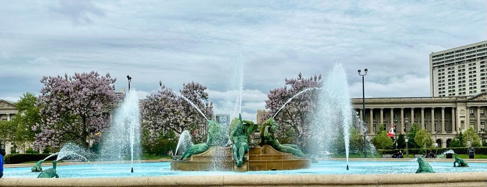 Swann Memorial Fountain is one of Philly.