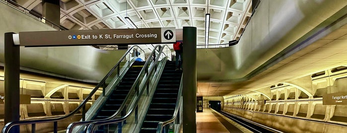 Farragut North Metro Station is one of Metro.