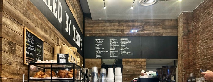 Zeke's Coffee is one of Domonique’s “Try Every Coffee in DC”.