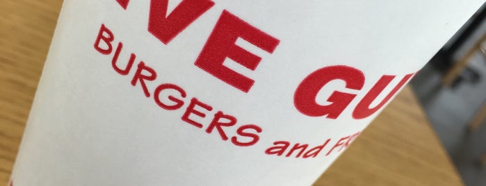 Five Guys is one of Faves.