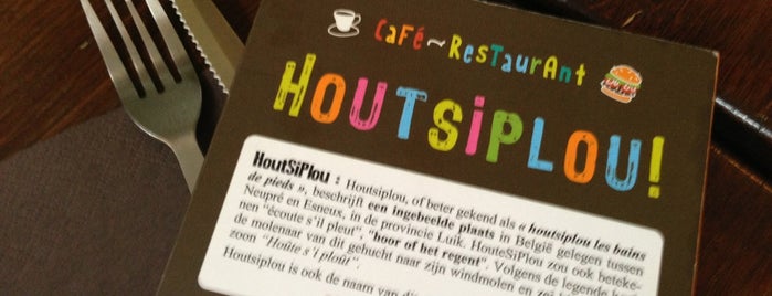 Houtsiplou is one of Resto's mét vegetarische gerechten / 1000 Brussel.