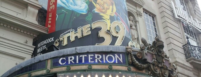 Criterion Theatre is one of Live in London.