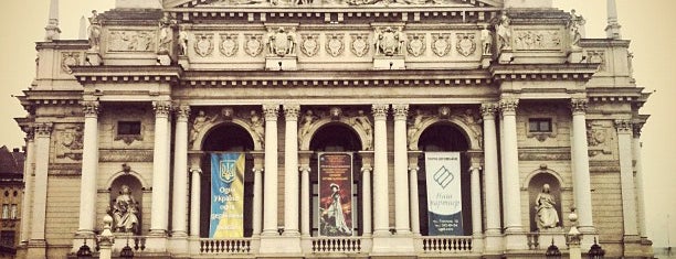 Teatro de Ópera y Ballet de Leópolis is one of Lviv.
