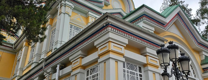 Вознесенский собор / The Ascension Cathedral is one of Sacral Places of Kazakhstan.