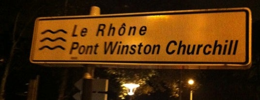 Pont Winston Churchill is one of Lyon.