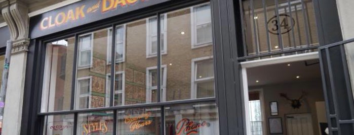 Cloak and Dagger Tattoo Parlour is one of London Lifestyle.