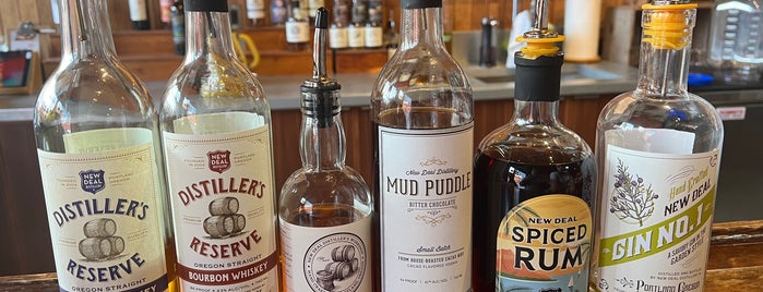 New Deal Distillery is one of Portland.