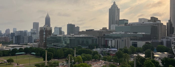 Omni Atlanta Hotel at CNN Center is one of The 15 Best Places with Scenic Views in Atlanta.