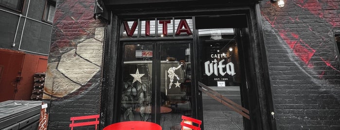Caffe Vita is one of NYC: Fast Eats & Drinks, Food Shops, Cafés.