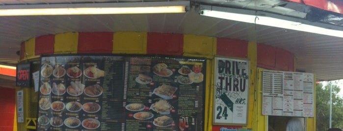 Vaqueros Carne Asada Taco Shop is one of สถานที่ที่บันทึกไว้ของ Nick.