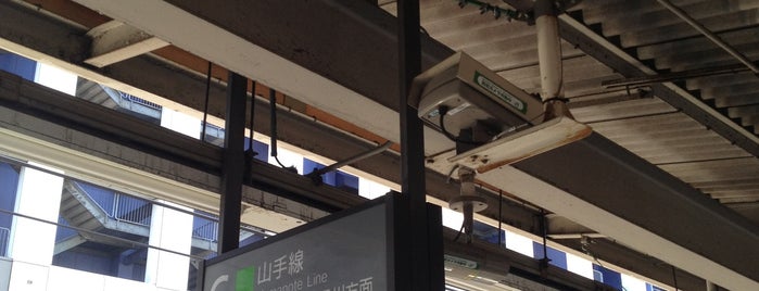 JR Platforms 5-6 is one of 山手線内回り池袋→品川.