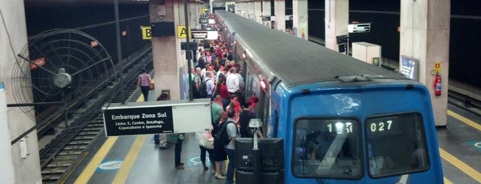 MetrôRio - Estação Saens Peña is one of Aline'nin Beğendiği Mekanlar.