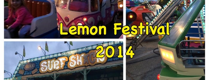 Lemon Festival is one of favorite places.