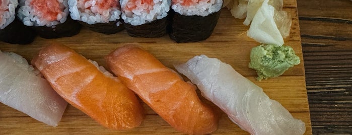Umami Sushi is one of Manhattan To-Do's (Between Delancey & 14th Street).