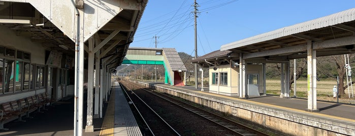 Iwami Station is one of 鳥取の聖地.