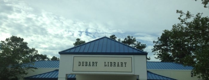DeBary Public Library is one of My normal places.