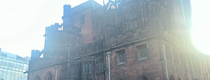 The John Rylands Library is one of Lo.