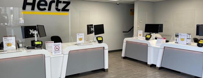 Hertz is one of Peachtree Center MARTA Station.