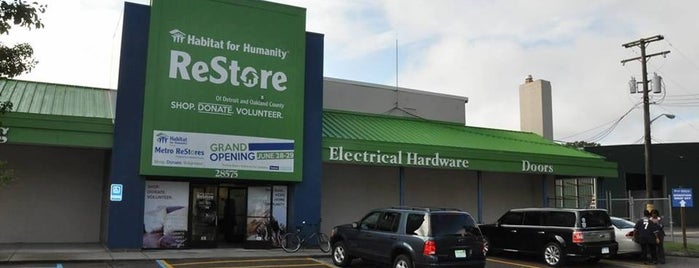 Habitat For Humanity Restore is one of Thrift.