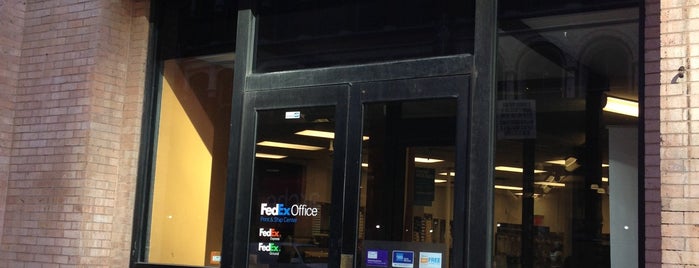 FedEx Office Print & Ship Center is one of to do list.