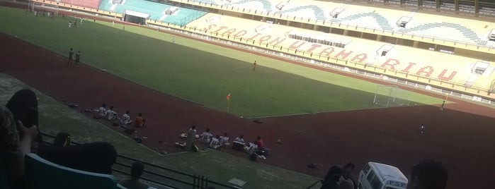Stadion Utama Riau is one of Soccer Stadium.