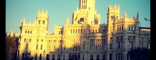 Palacio de Cibeles is one of Madrid, baby!.