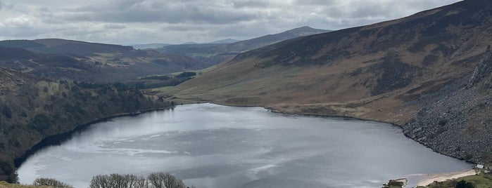 Lough Tay is one of Doublin, Ireland.