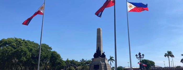 Rizal Park is one of pinas.