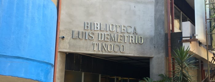 Biblioteca Luis Demetrio Tinoco is one of U 👓📖📚.