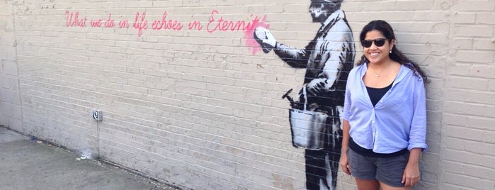 Banksy :: #14 is one of zArchitect'in Kaydettiği Mekanlar.