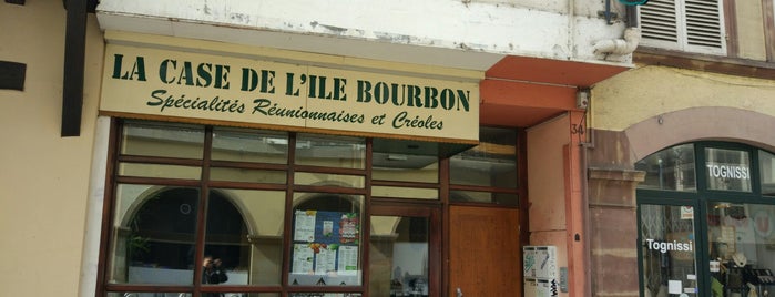 La Case De L'île Bourbon is one of Strasbourg.