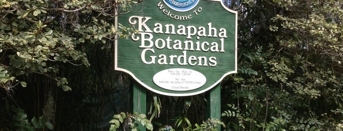 Kanapaha Botanical Gardens is one of Nord-Florida Panhandle / USA.