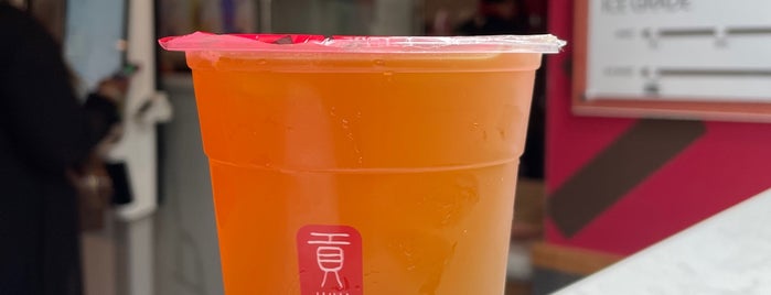 Gong Cha is one of D.C. Cool Cafes.