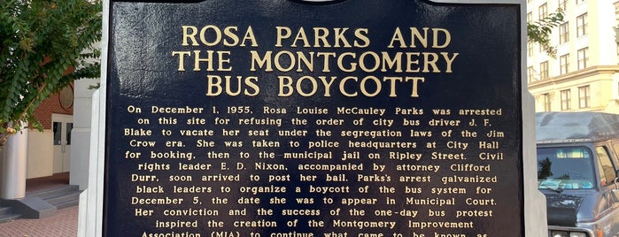 Rosa Parks Library and Museum is one of Deep South Road Trip.
