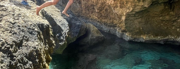 Natural Pool (Conchi) is one of Aruba recommendations.