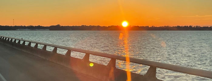 Rotary Friendship Bridge over Lake Conroe is one of Been There, Done That.