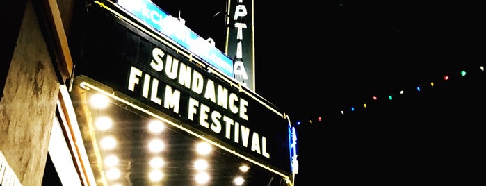 Egyptian Theatre is one of Sundance Film Festival: Theatres & Venues.