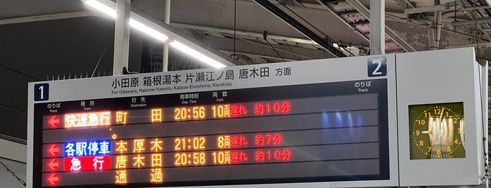 Platforms 1-2 is one of 渋谷区.